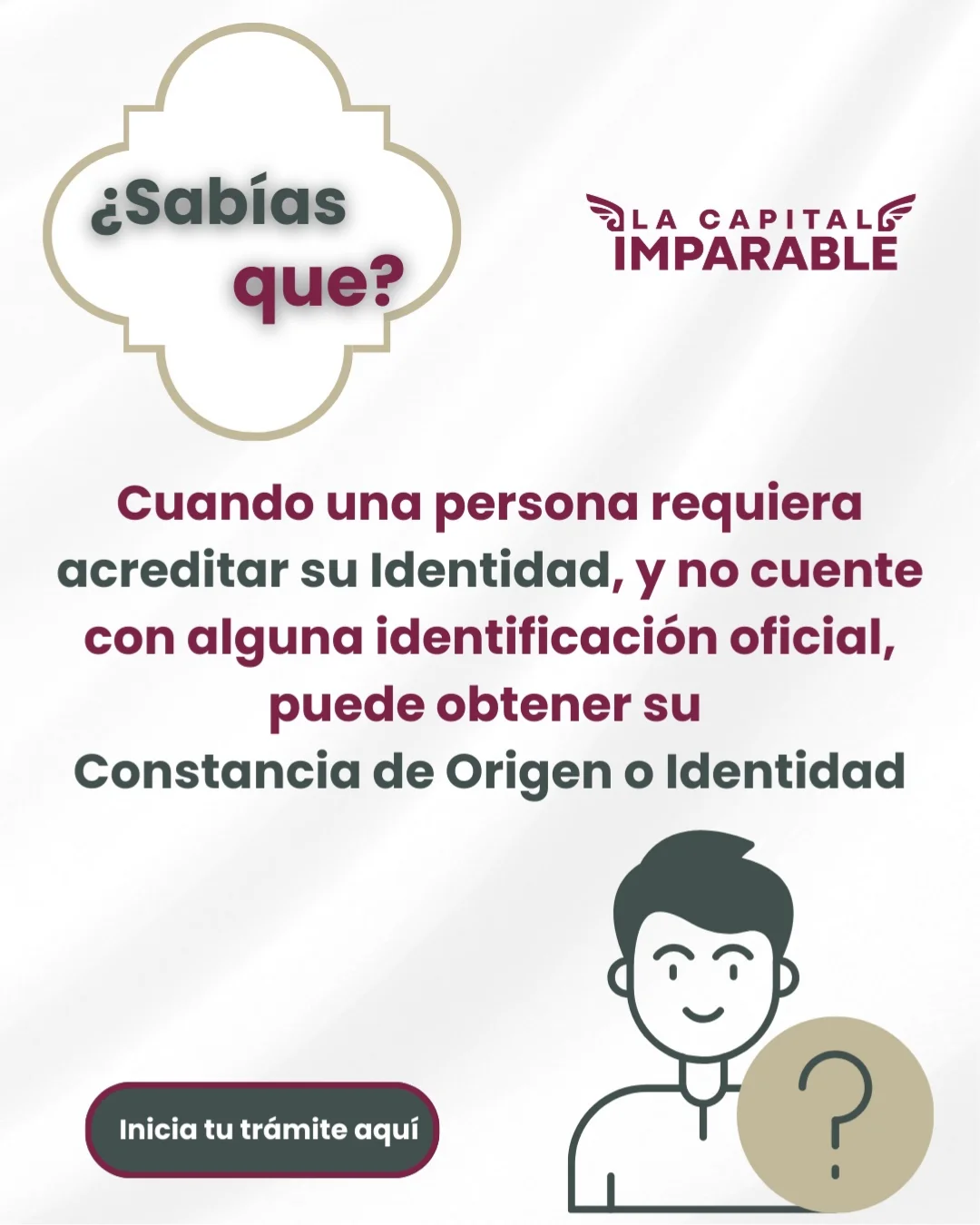Constancia de Origen o Identidad